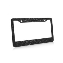 Custom Anodized Red License Plate Frame, Exterior Auto Motorcycles License Plate Aluminum Frames